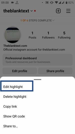 how-to-have-blank-highlight-name-on-instagram-update-2023